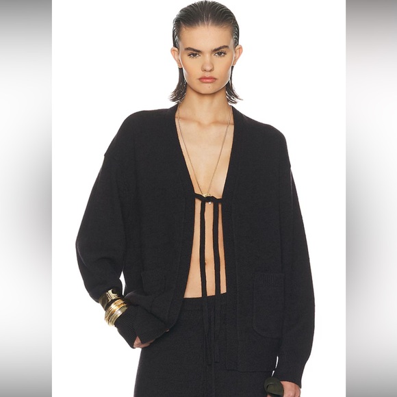 NWT HELSA Paxton Cardigan in Dark Brown - Picture 1 of 6